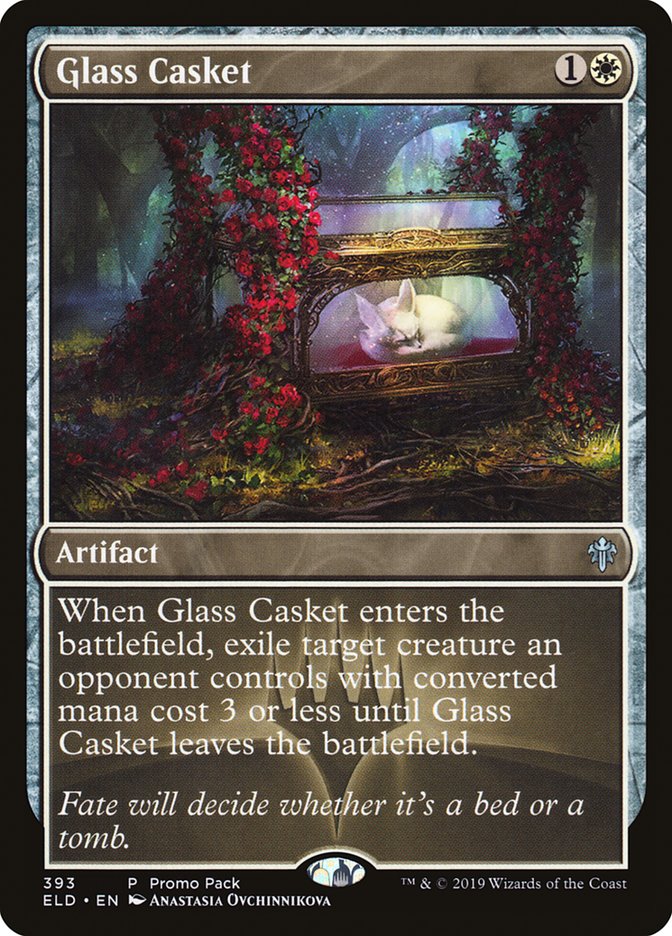 Glass Casket (Promo Pack) [Throne of Eldraine Promos] | Yard's Games Ltd