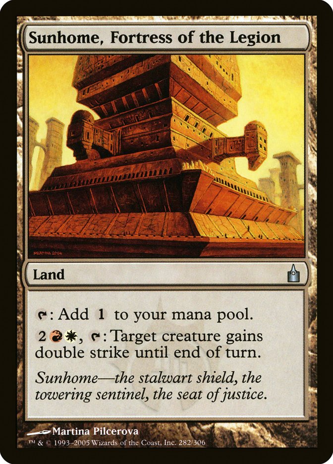 Sunhome, Fortress of the Legion [Ravnica: City of Guilds] | Yard's Games Ltd