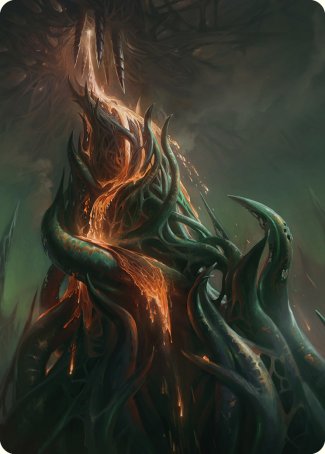 Copperline Gorge Art Card [Phyrexia: All Will Be One Art Series] | Yard's Games Ltd