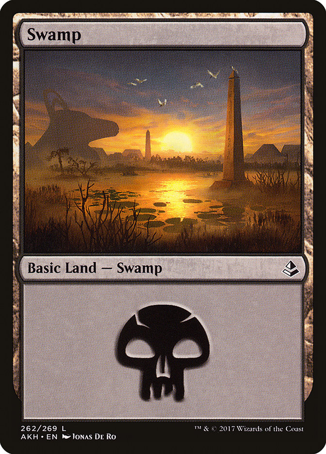 Swamp (262) [Amonkhet] | Yard's Games Ltd