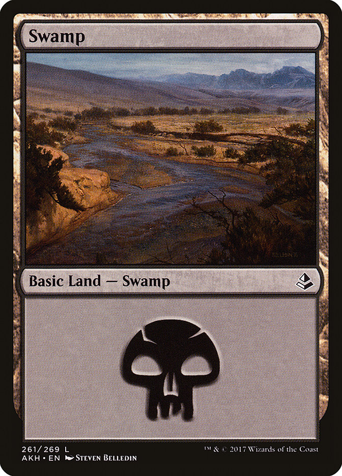 Swamp (261) [Amonkhet] | Yard's Games Ltd