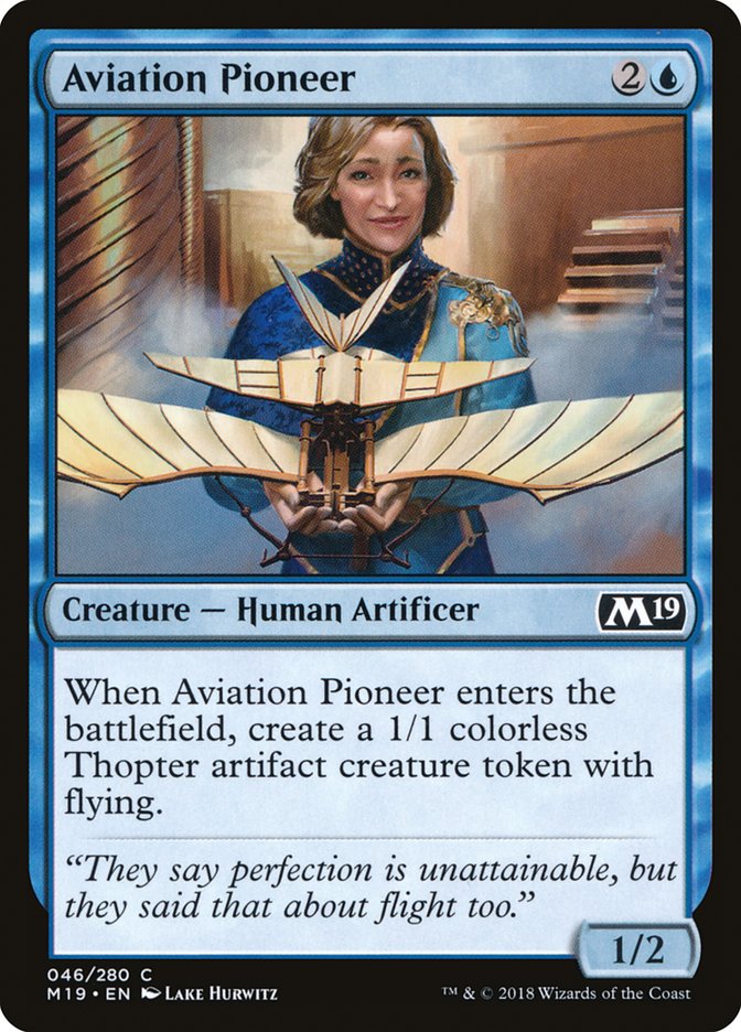 Aviation Pioneer [Core Set 2019] | Yard's Games Ltd