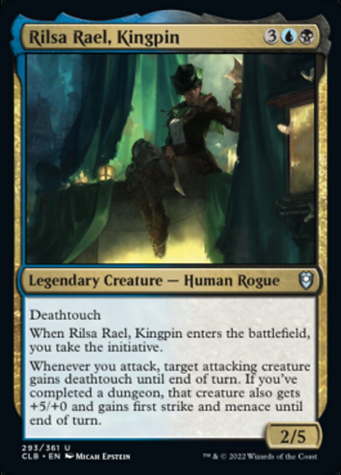 Rilsa Rael, Kingpin [Commander Legends: Battle for Baldur's Gate] | Yard's Games Ltd