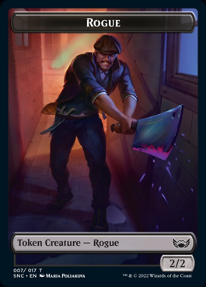 Rogue Token [Streets of New Capenna Tokens] | Yard's Games Ltd