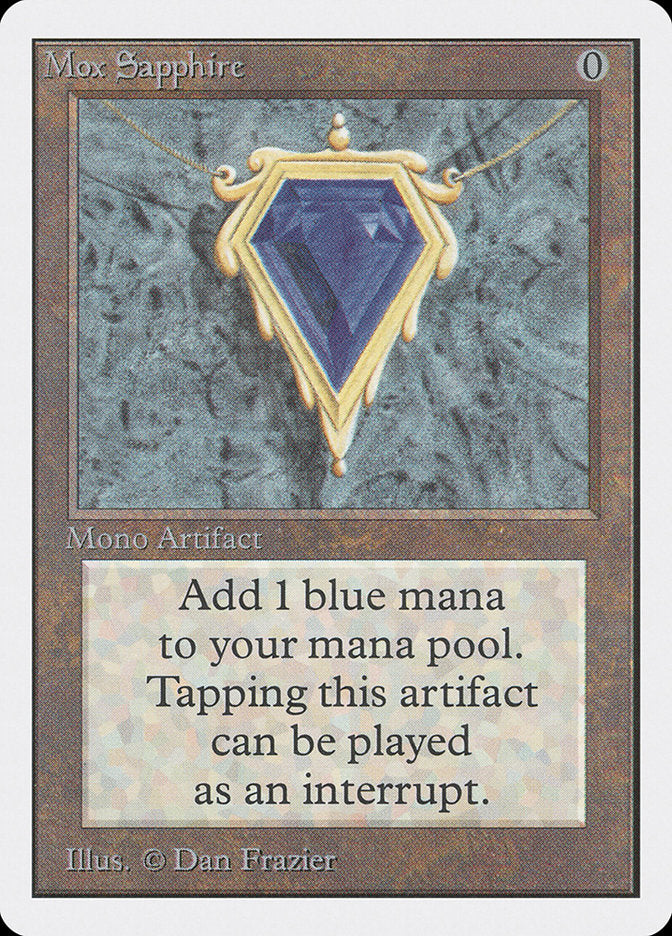 Mox Sapphire [Unlimited Edition] | Yard's Games Ltd