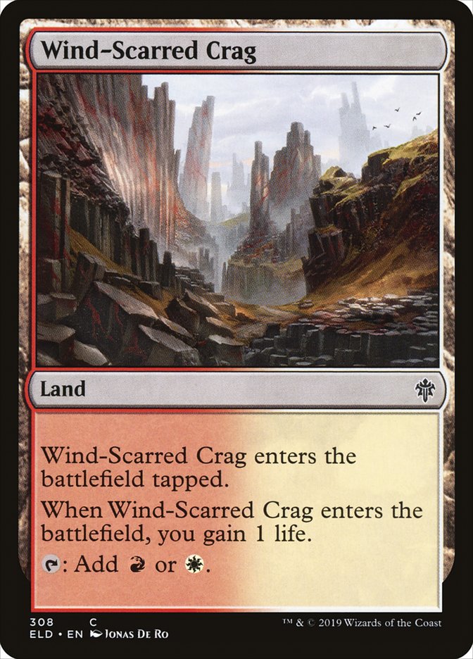 Wind-Scarred Crag [Throne of Eldraine] | Yard's Games Ltd