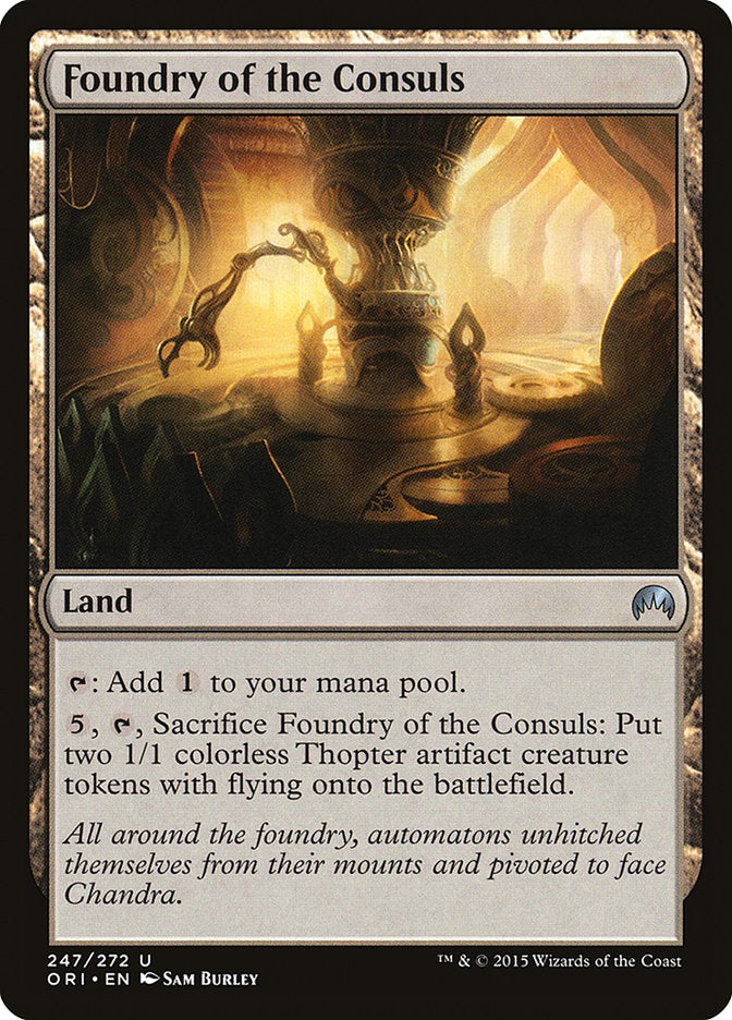 Foundry of the Consuls [Magic Origins] | Yard's Games Ltd