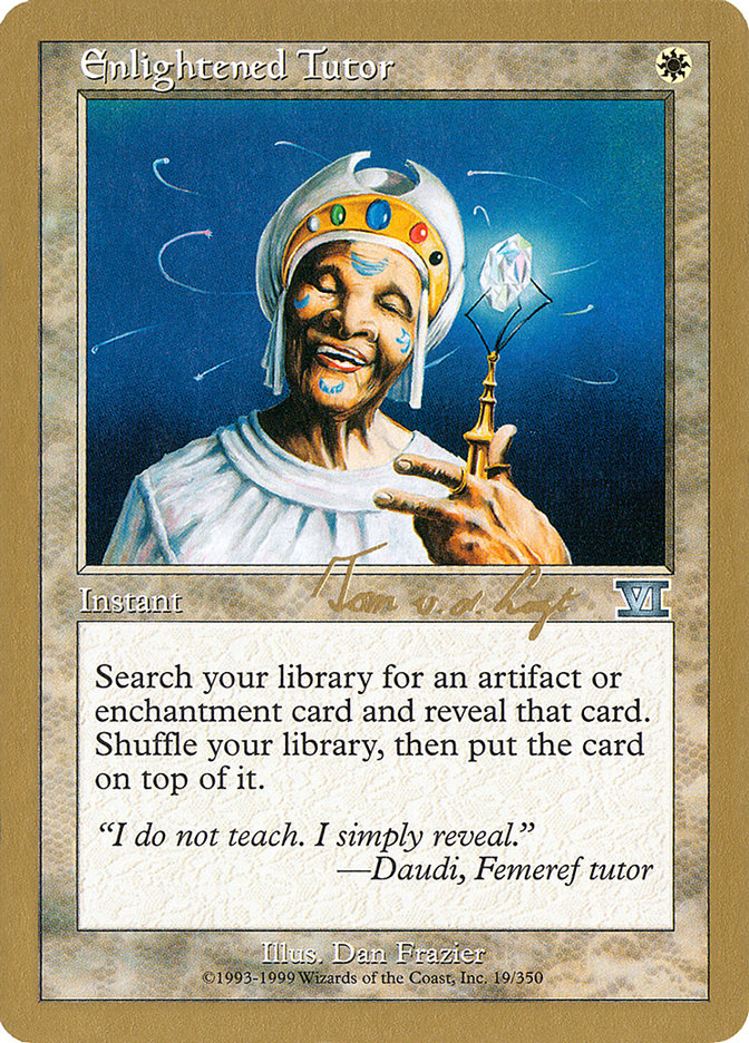 Enlightened Tutor (Tom van de Logt) [World Championship Decks 2000] | Yard's Games Ltd