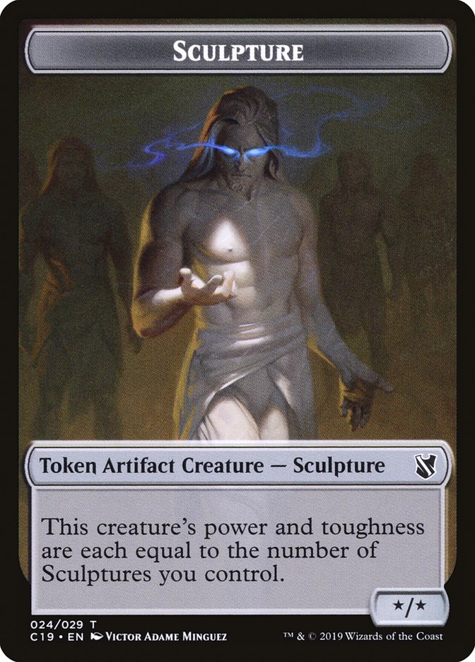 Sculpture Token [Commander 2019 Tokens] | Yard's Games Ltd