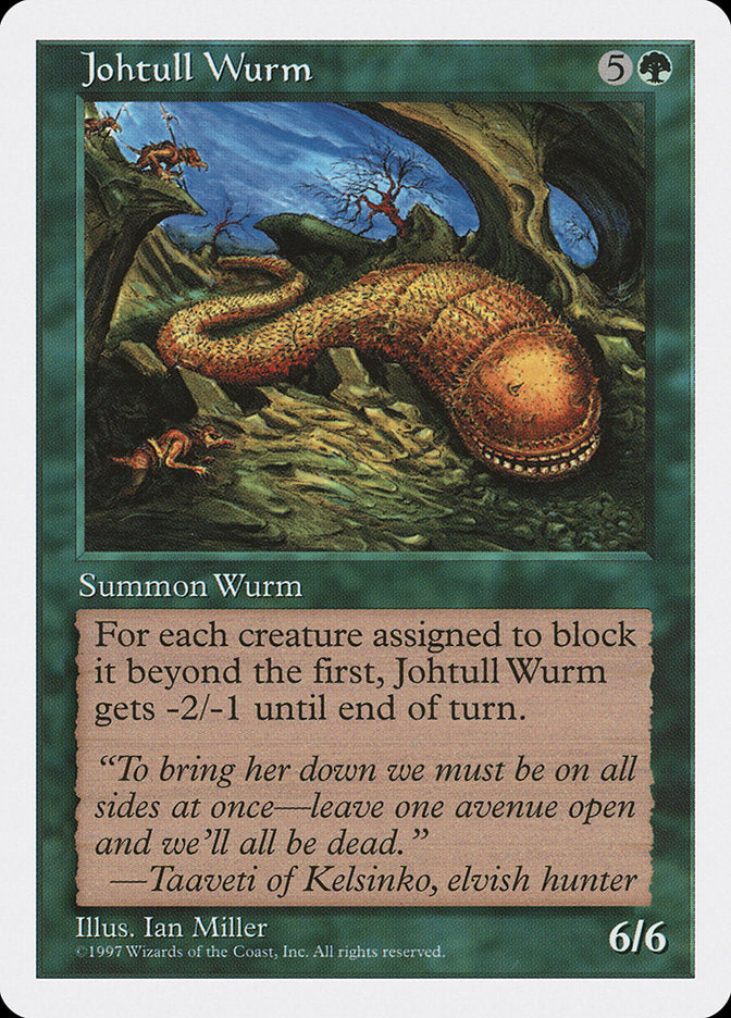 Johtull Wurm [Fifth Edition] | Yard's Games Ltd