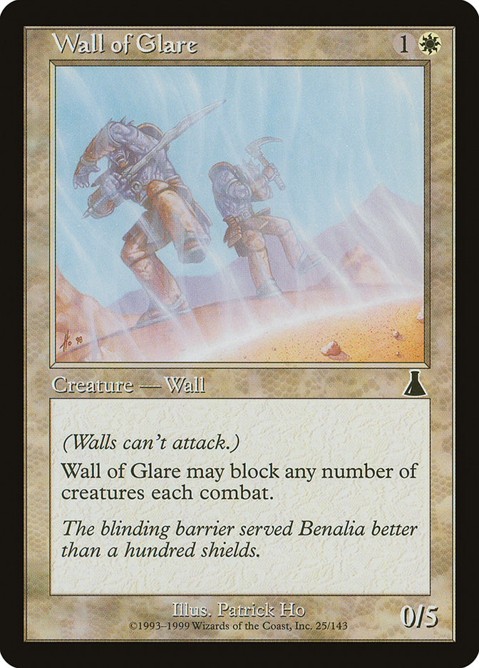 Wall of Glare [Urza's Destiny] | Yard's Games Ltd