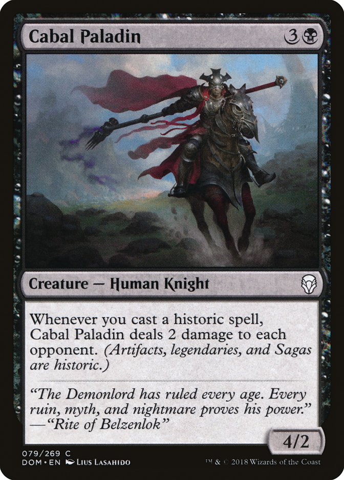 Cabal Paladin [Dominaria] | Yard's Games Ltd