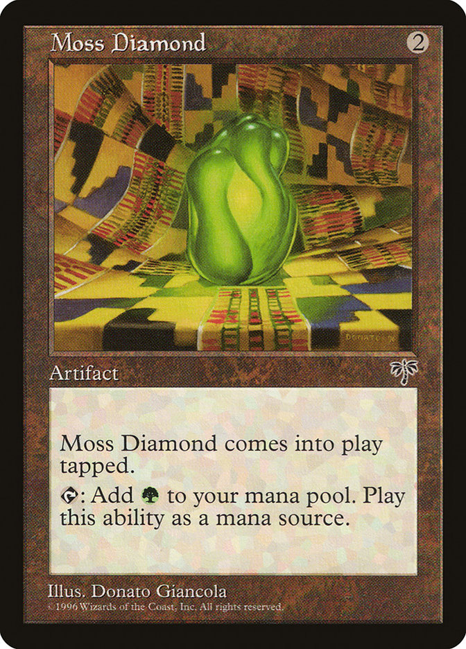 Moss Diamond [Mirage] | Yard's Games Ltd