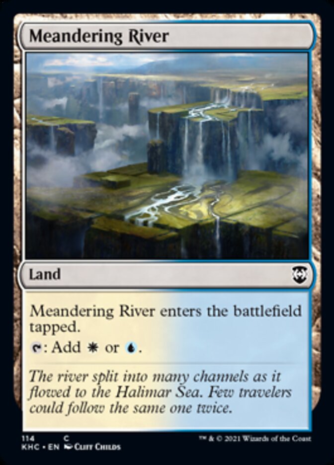 Meandering River [Kaldheim Commander] | Yard's Games Ltd