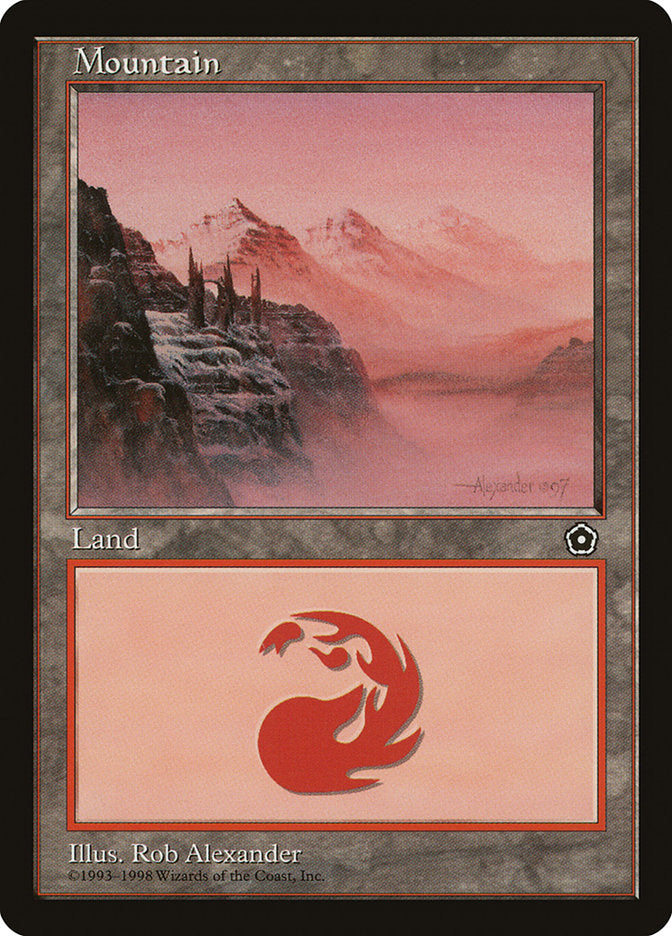 Mountain (Signature on Right) [Portal Second Age] | Yard's Games Ltd