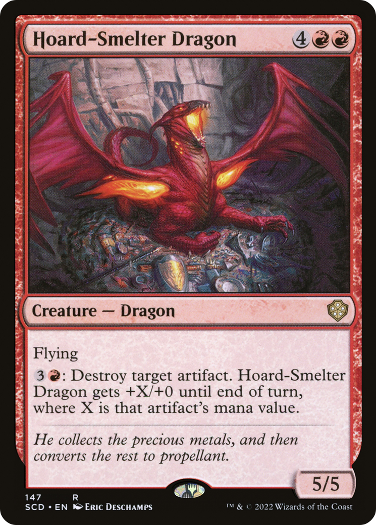 Hoard-Smelter Dragon [Starter Commander Decks] | Yard's Games Ltd