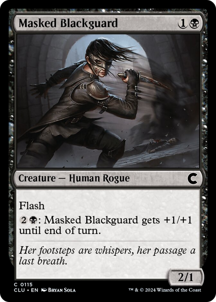 Masked Blackguard [Ravnica: Clue Edition] | Yard's Games Ltd