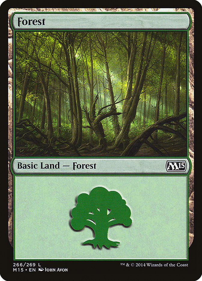 Forest (266) [Magic 2015] | Yard's Games Ltd