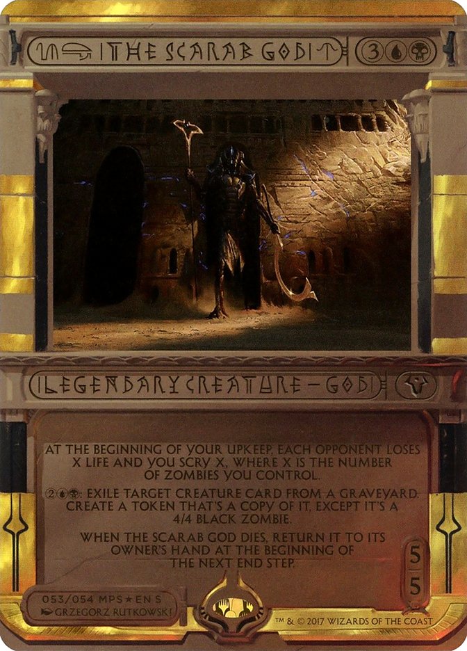 The Scarab God (Invocation) [Amonkhet Invocations] | Yard's Games Ltd