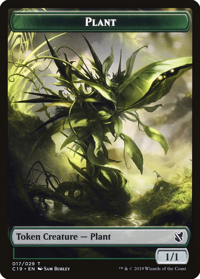 Plant Token [Commander 2019 Tokens] | Yard's Games Ltd