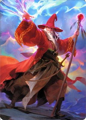 Elminster Art Card (36) [Commander Legends: Battle for Baldur's Gate Art Series] | Yard's Games Ltd