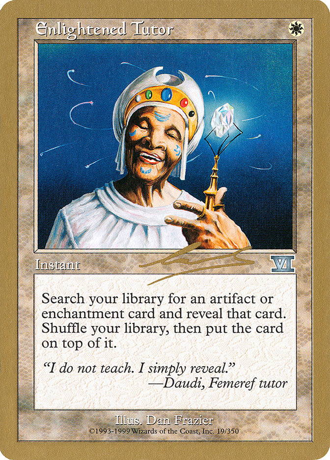 Enlightened Tutor (Nicolas Labarre) [World Championship Decks 2000] | Yard's Games Ltd