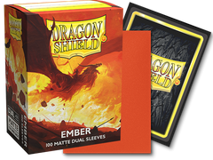 Dragon Shield: Standard 100ct Sleeves - Ember (Dual Matte) | Yard's Games Ltd