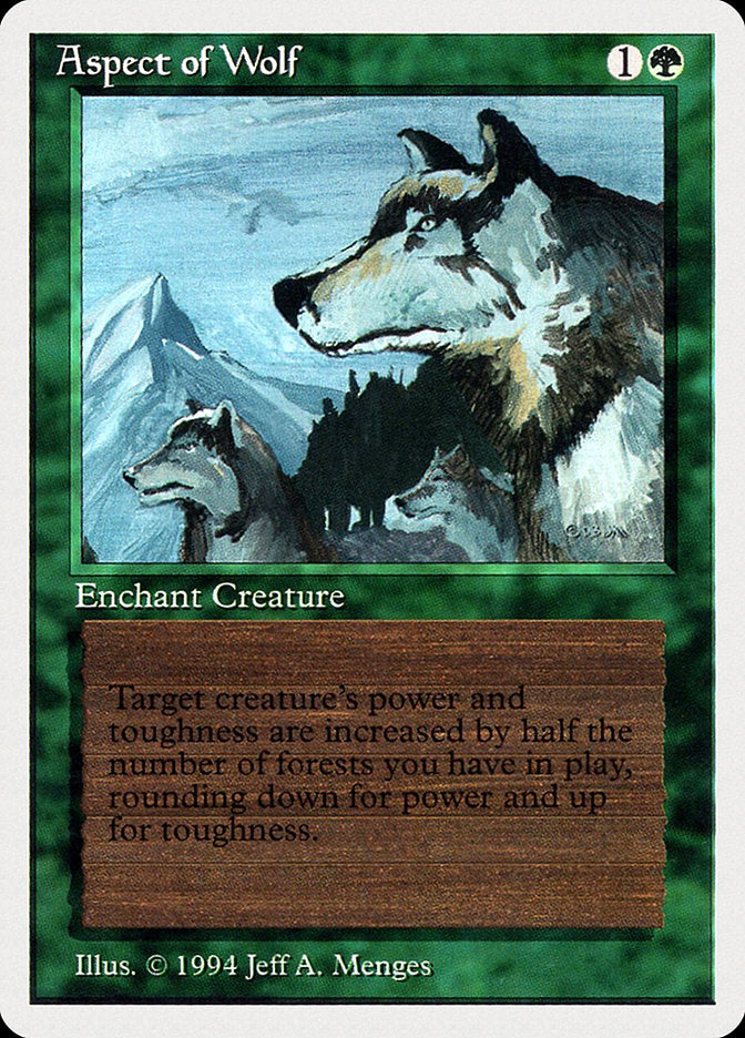 Aspect of Wolf [Summer Magic / Edgar] | Yard's Games Ltd