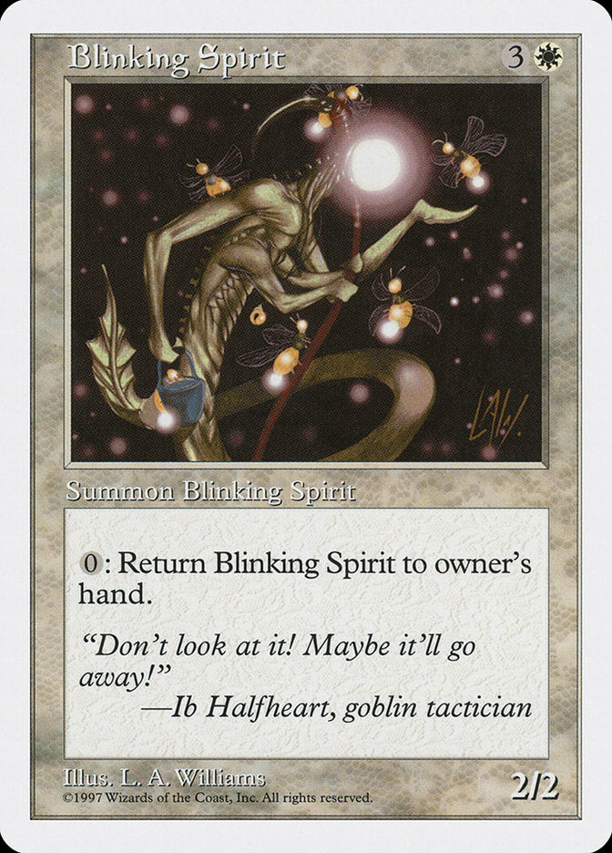 Blinking Spirit [Fifth Edition] | Yard's Games Ltd