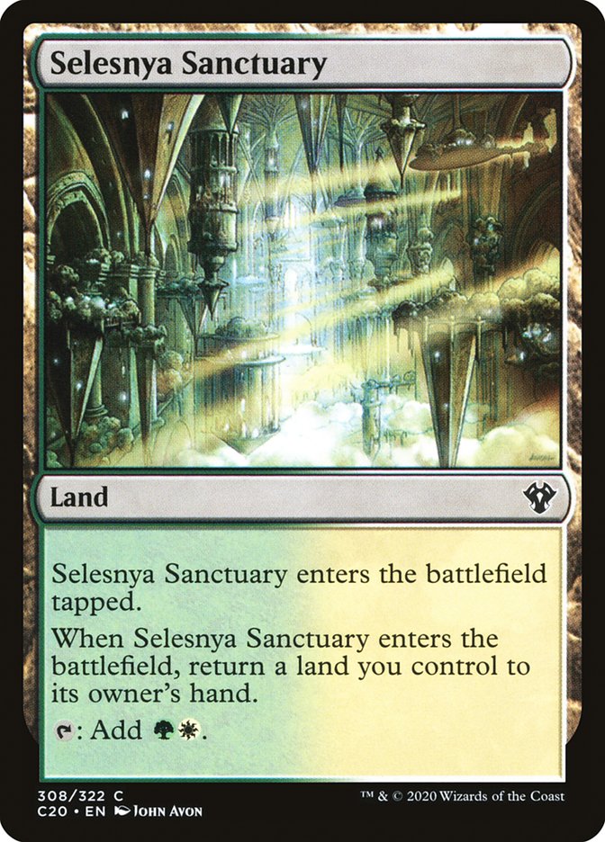 Selesnya Sanctuary [Commander 2020] | Yard's Games Ltd