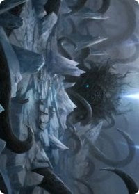 Icebreaker Kraken Art Card [Kaldheim Art Series] | Yard's Games Ltd