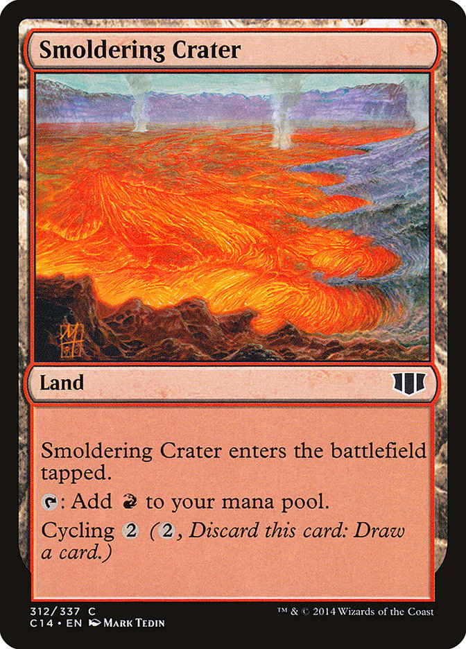 Smoldering Crater [Commander 2014] | Yard's Games Ltd