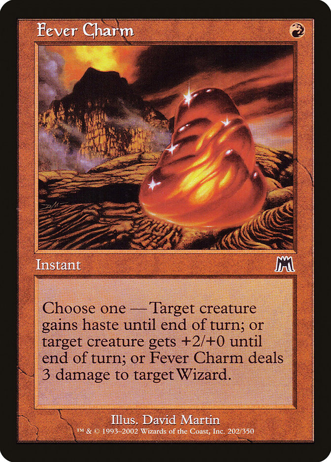 Fever Charm [Onslaught] | Yard's Games Ltd