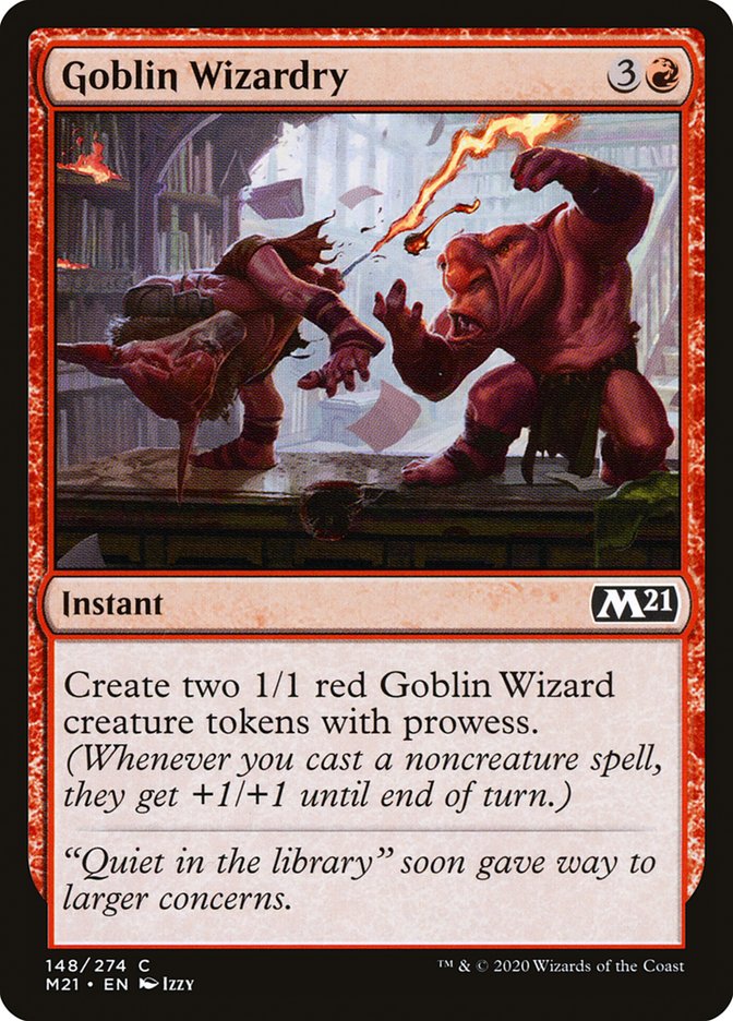 Goblin Wizardry [Core Set 2021] | Yard's Games Ltd