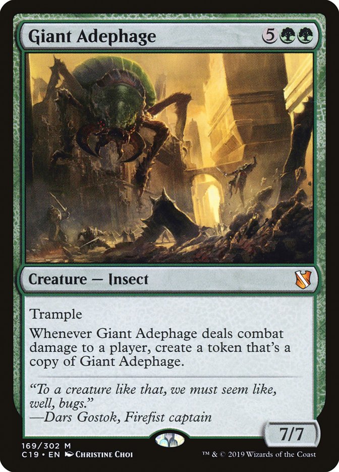 Giant Adephage [Commander 2019] | Yard's Games Ltd