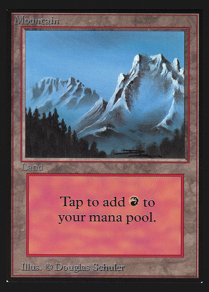 Mountain (Snow Top / Highest Point on Right) [Collectors' Edition] | Yard's Games Ltd