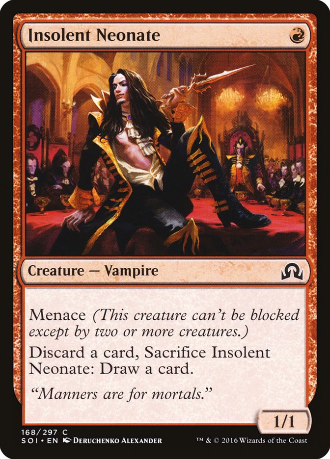 Insolent Neonate [Shadows over Innistrad] | Yard's Games Ltd