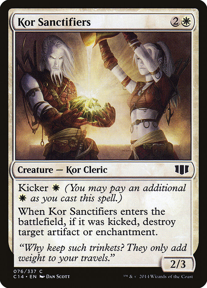 Kor Sanctifiers [Commander 2014] | Yard's Games Ltd