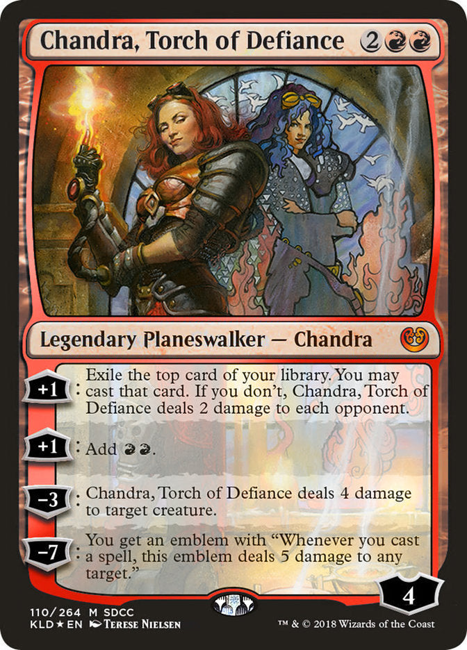 Chandra, Torch of Defiance [San Diego Comic-Con 2018] | Yard's Games Ltd