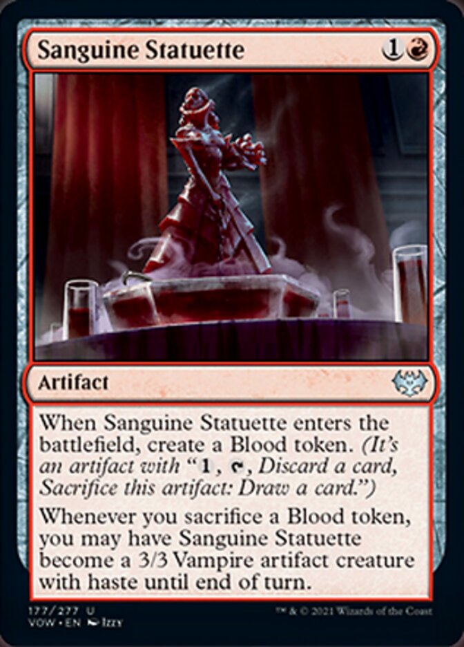 Sanguine Statuette [Innistrad: Crimson Vow] | Yard's Games Ltd