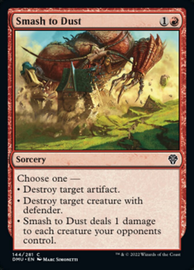 Smash to Dust [Dominaria United] | Yard's Games Ltd