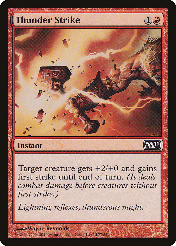 Thunder Strike [Magic 2011] | Yard's Games Ltd