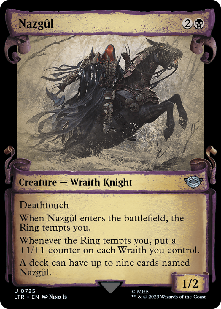 Nazgul (0725) [The Lord of the Rings: Tales of Middle-Earth Showcase Scrolls] | Yard's Games Ltd