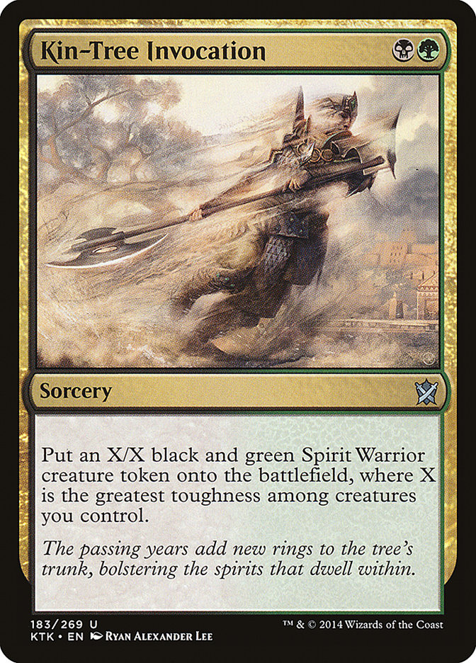 Kin-Tree Invocation [Khans of Tarkir] | Yard's Games Ltd