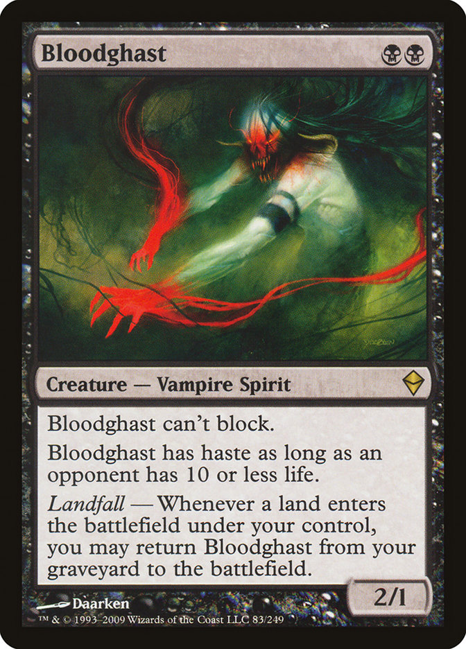 Bloodghast [Zendikar] | Yard's Games Ltd