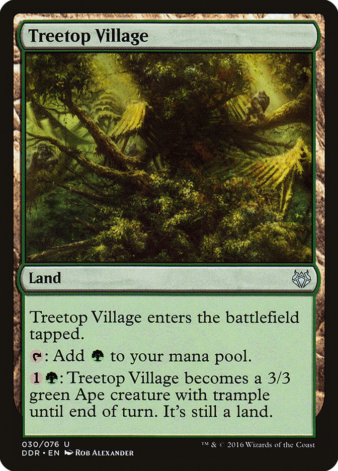 Treetop Village [Duel Decks: Nissa vs. Ob Nixilis] | Yard's Games Ltd