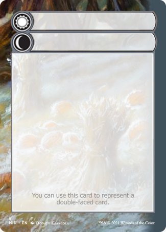 Helper Card (6/9) [Innistrad: Midnight Hunt Tokens] | Yard's Games Ltd