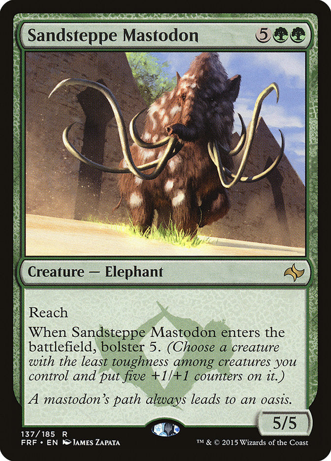 Sandsteppe Mastodon [Fate Reforged] | Yard's Games Ltd