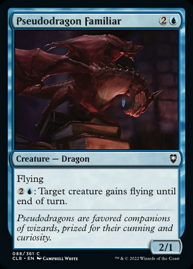 Pseudodragon Familiar [Commander Legends: Battle for Baldur's Gate] | Yard's Games Ltd