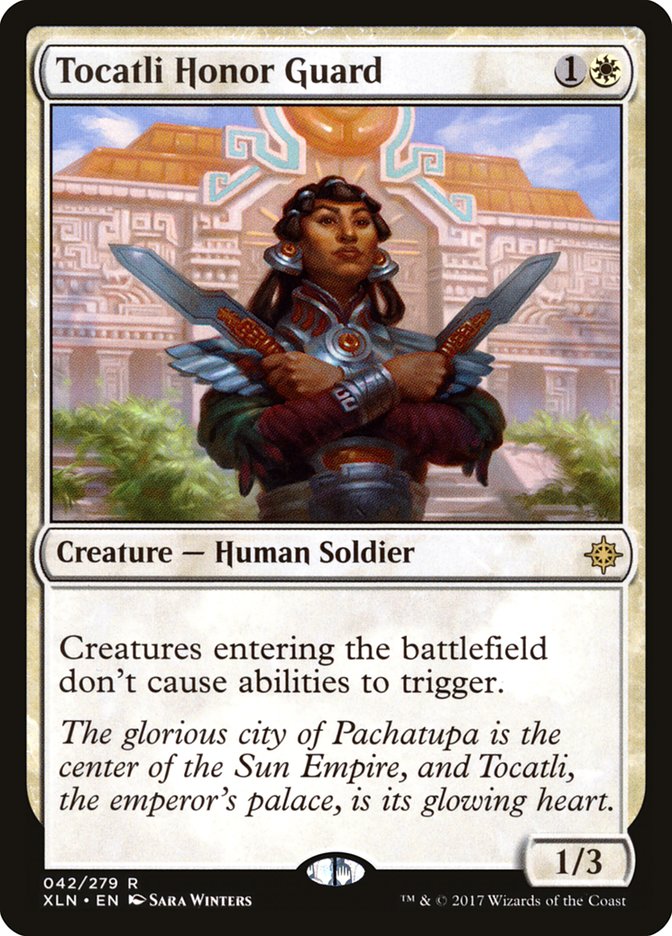 Tocatli Honor Guard [Ixalan] | Yard's Games Ltd